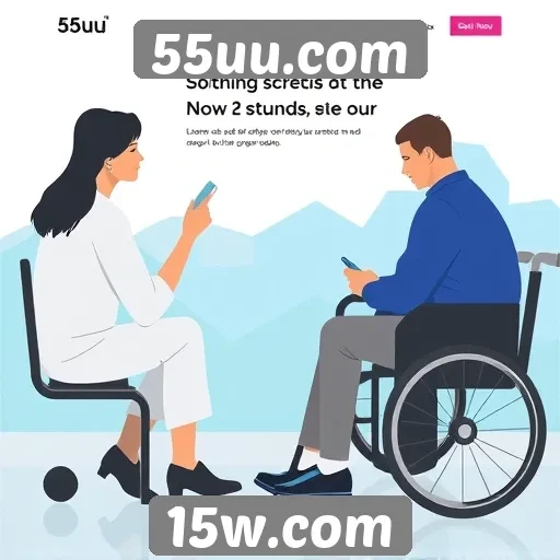 Acessibilidade e interface do 55uu.com