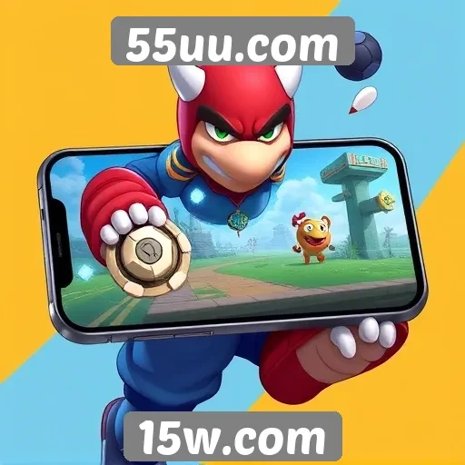 Tendências de jogos mobile no site 55uu.com